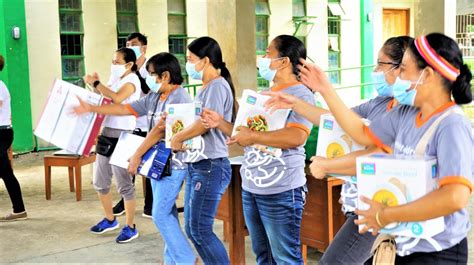 Barangay health volunteer .